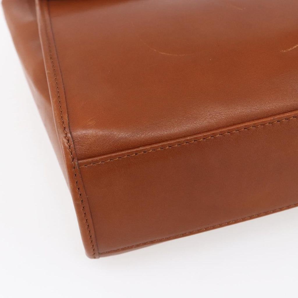 Celine Handbag Leather Brown Leather Handbag (Pre-Owned)