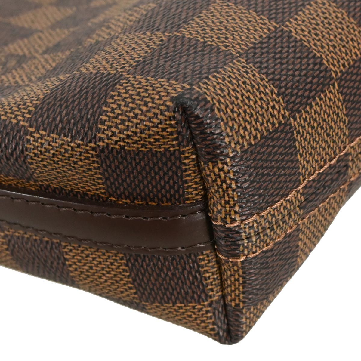 Louis Vuitton Illovo Handbag Damier Brown Canvas Handbag (Pre-Owned)