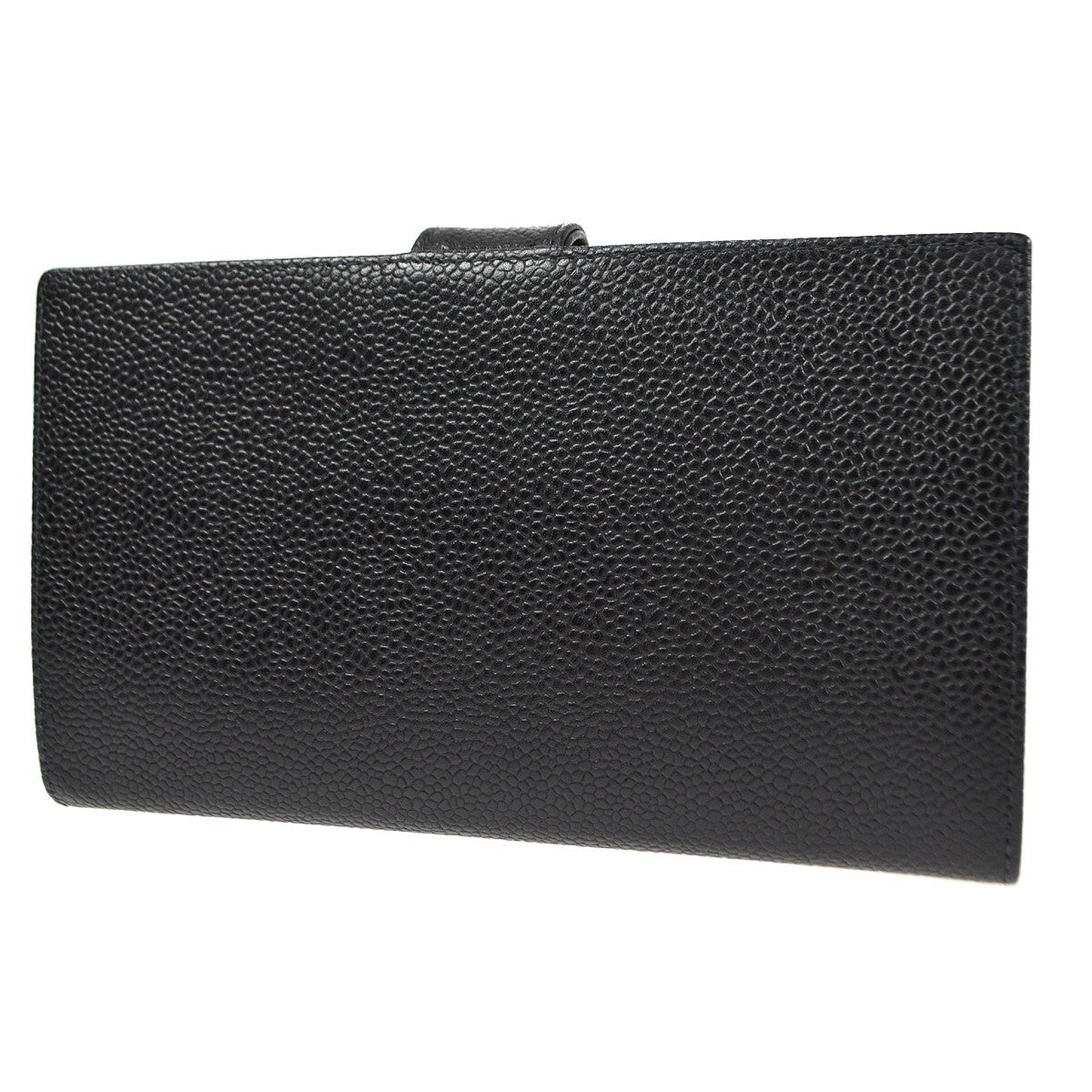 Chanel Timeless Cc French Wallet Caviar Black Leather Wallets Accessory (Pre-Owned)