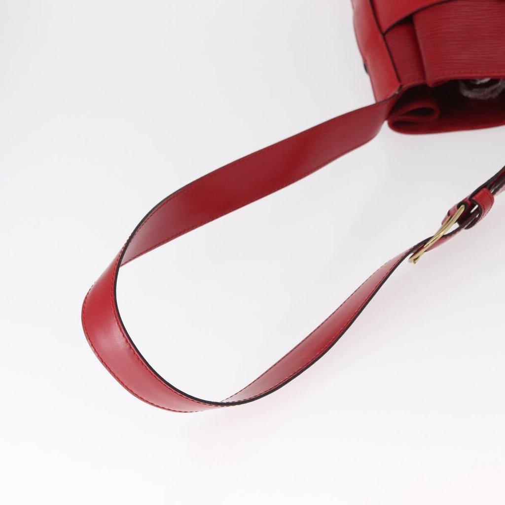 Louis Vuitton Vintage Sac D'epaule Handbag Epi Leather Red Leather Shoulder Bag Bag (Pre-Owned)