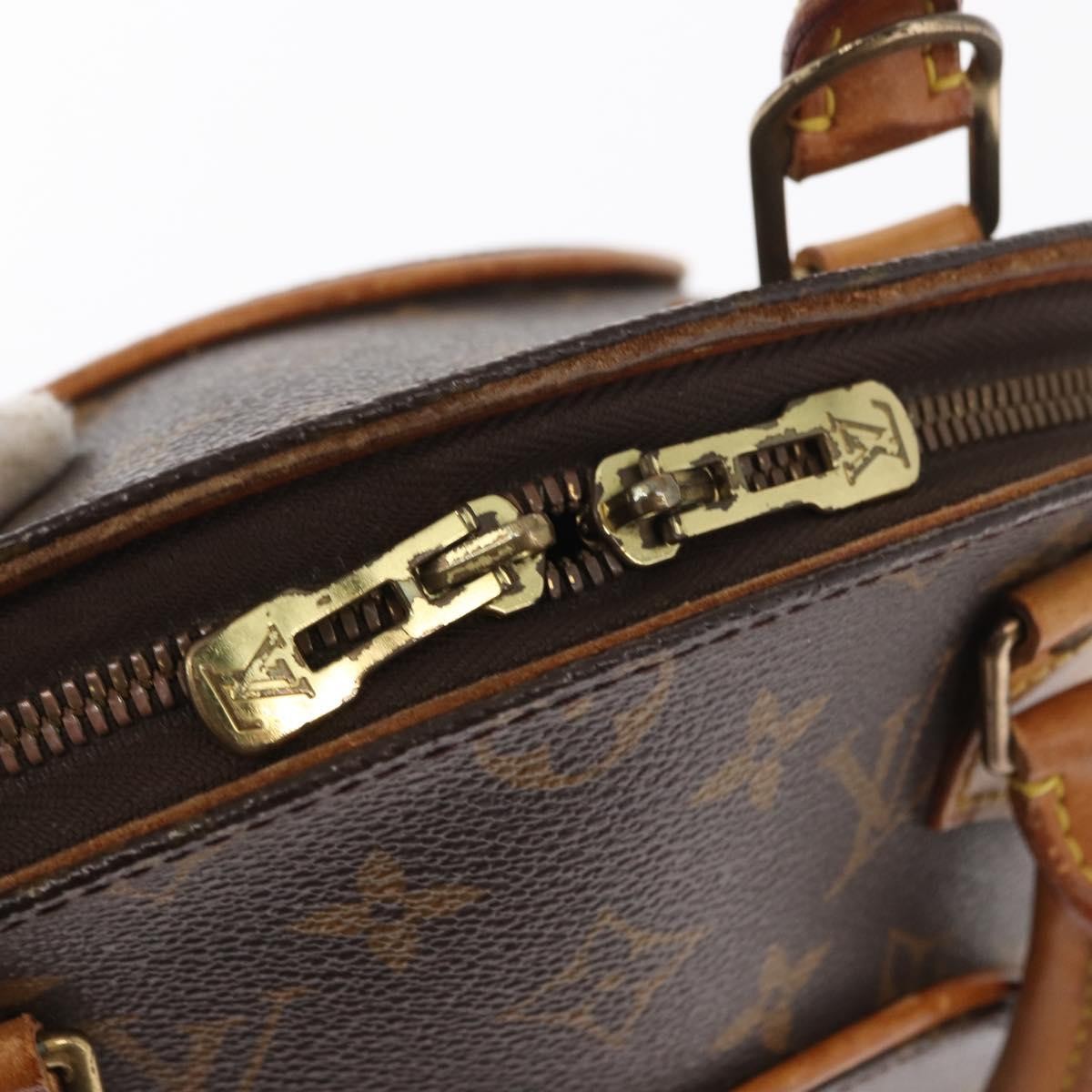 Louis Vuitton Ellipse Bag Monogram Canvas Brown Canvas Handbag (Pre-Owned)
