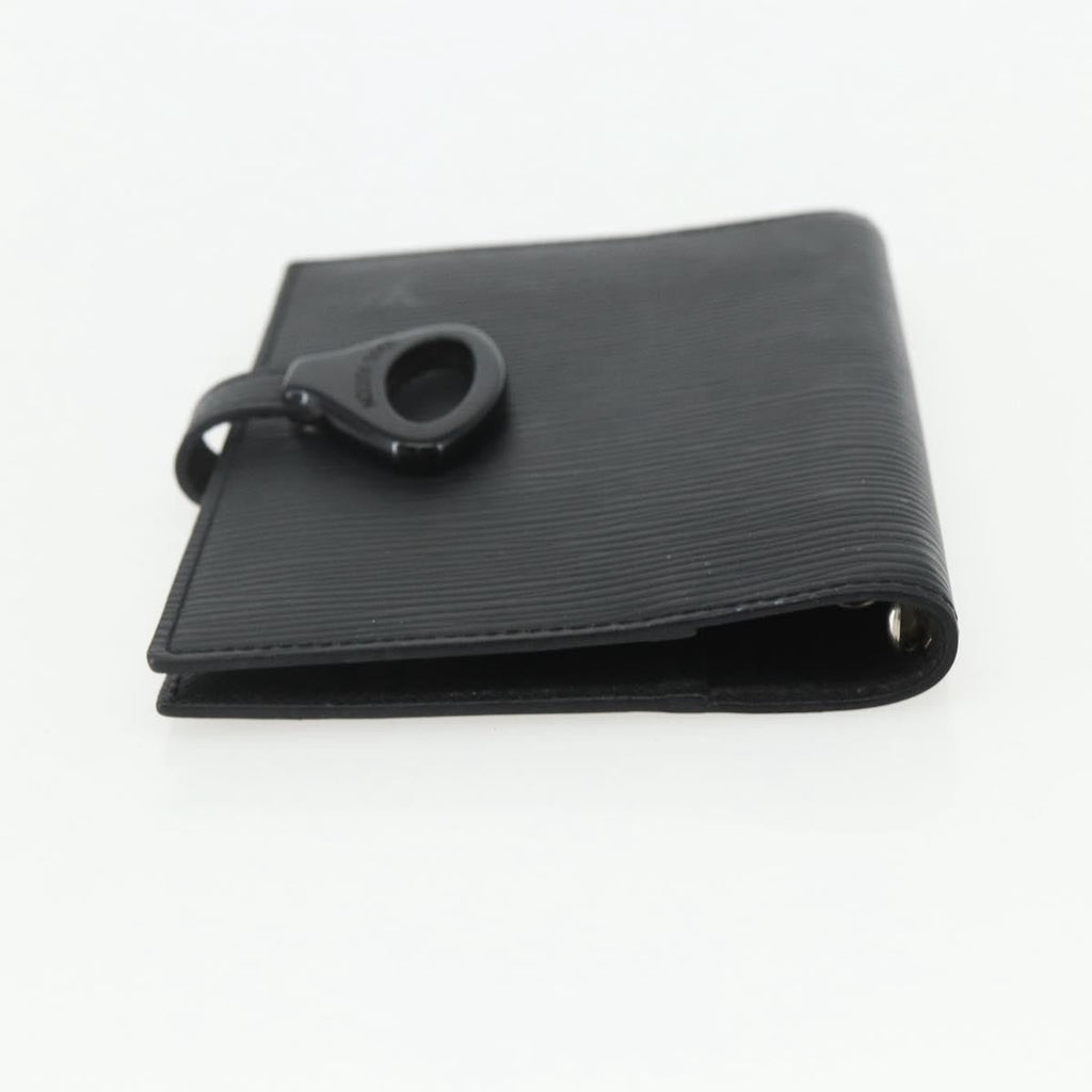 Louis Vuitton Agenda Cover Epi Leather Black Leather Wallets Accessory (Pre-Owned)