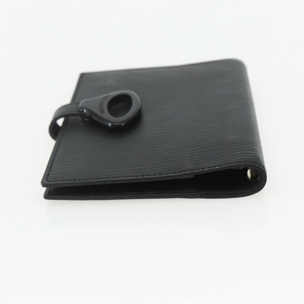 Louis Vuitton Agenda Cover Epi Leather Black Leather Wallets Accessory (Pre-Owned)
