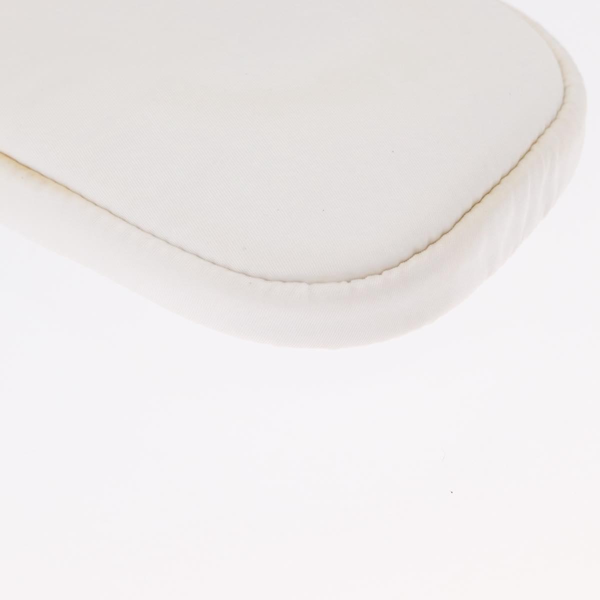 Prada Cargo Phone Holder Crossbody Bag Tessuto White Nylon Shoulder Bag Bag (Pre-Owned)