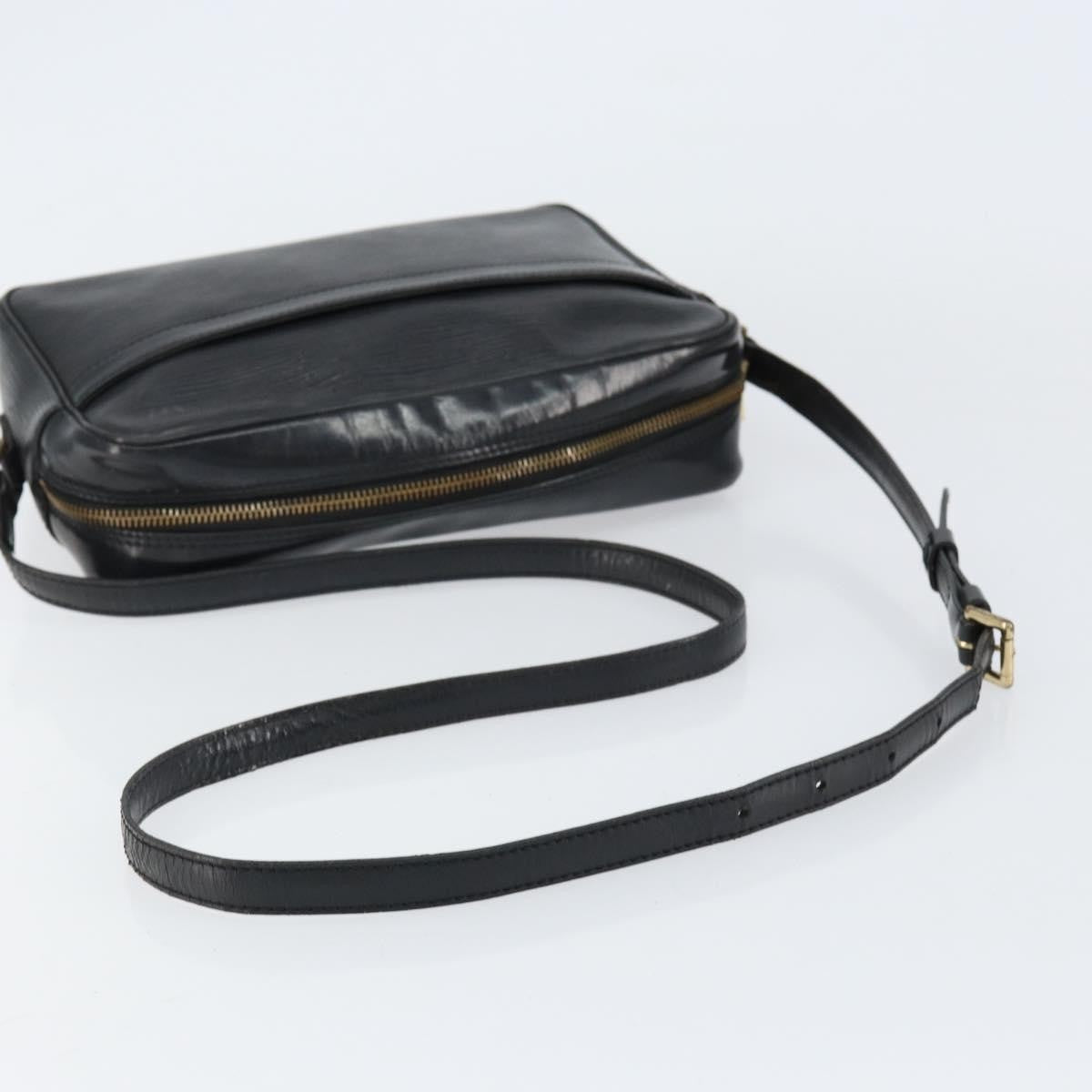 Louis Vuitton Trocadero Handbag Epi Leather Black Leather Shoulder Bag Bag (Pre-Owned)