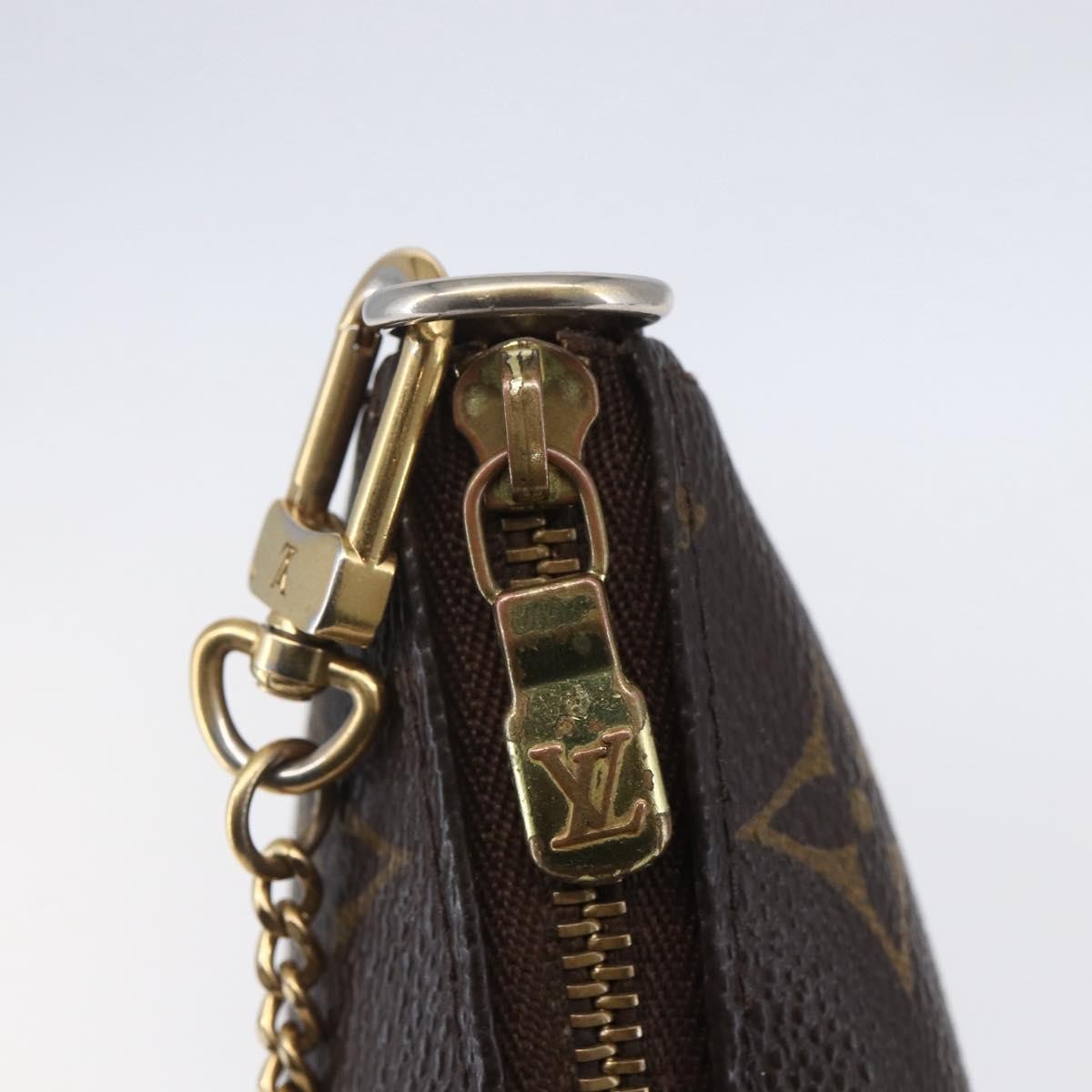 Louis Vuitton Pochette Accessoires Limited Edition Monogram Canvas Brown Canvas Clutche & Pouche Bag (Pre-Owned)