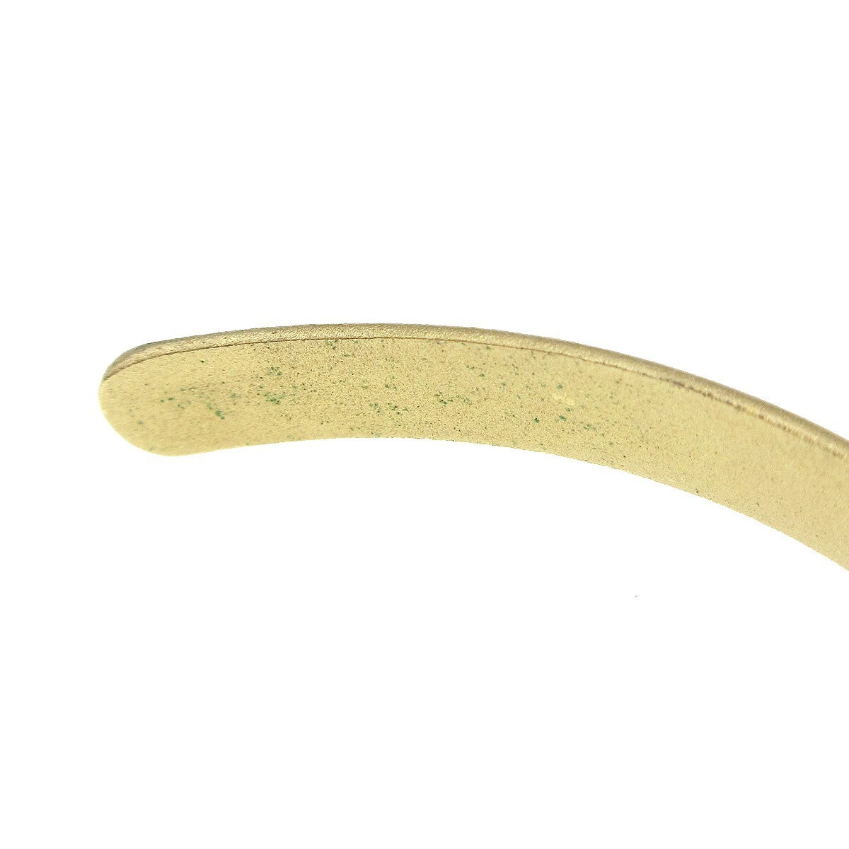 Chanel Logo Bangle With Chain Attached Cc Ring Metal With Crystal Gold Gold_Plated Bracelet Jewelry (Pre-Owned)