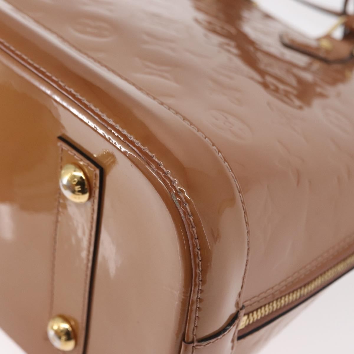 Louis Vuitton Alma Handbag Patent Leather Pink Patent_Leather Handbag (Pre-Owned)