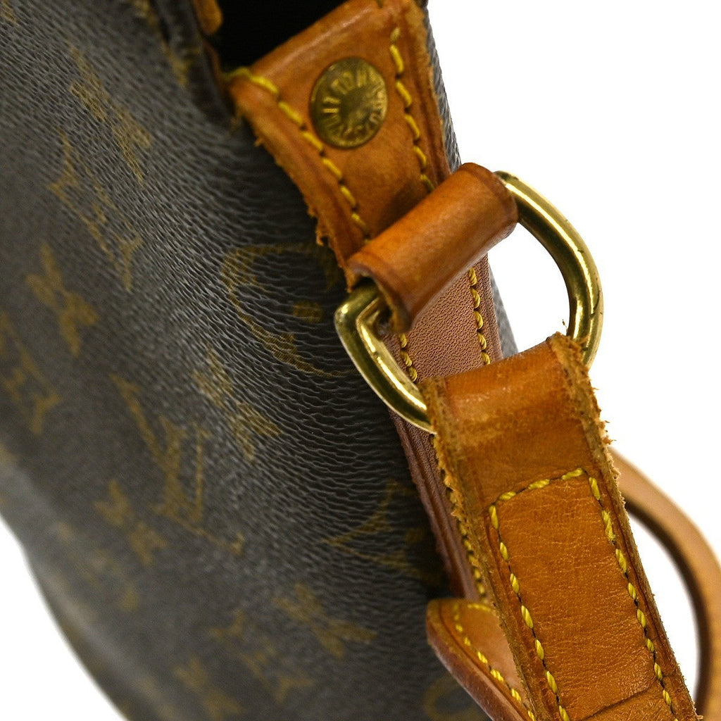 Louis Vuitton Drouot Handbag Monogram Canvas Brown Canvas Shoulder Bag Bag (Pre-Owned)