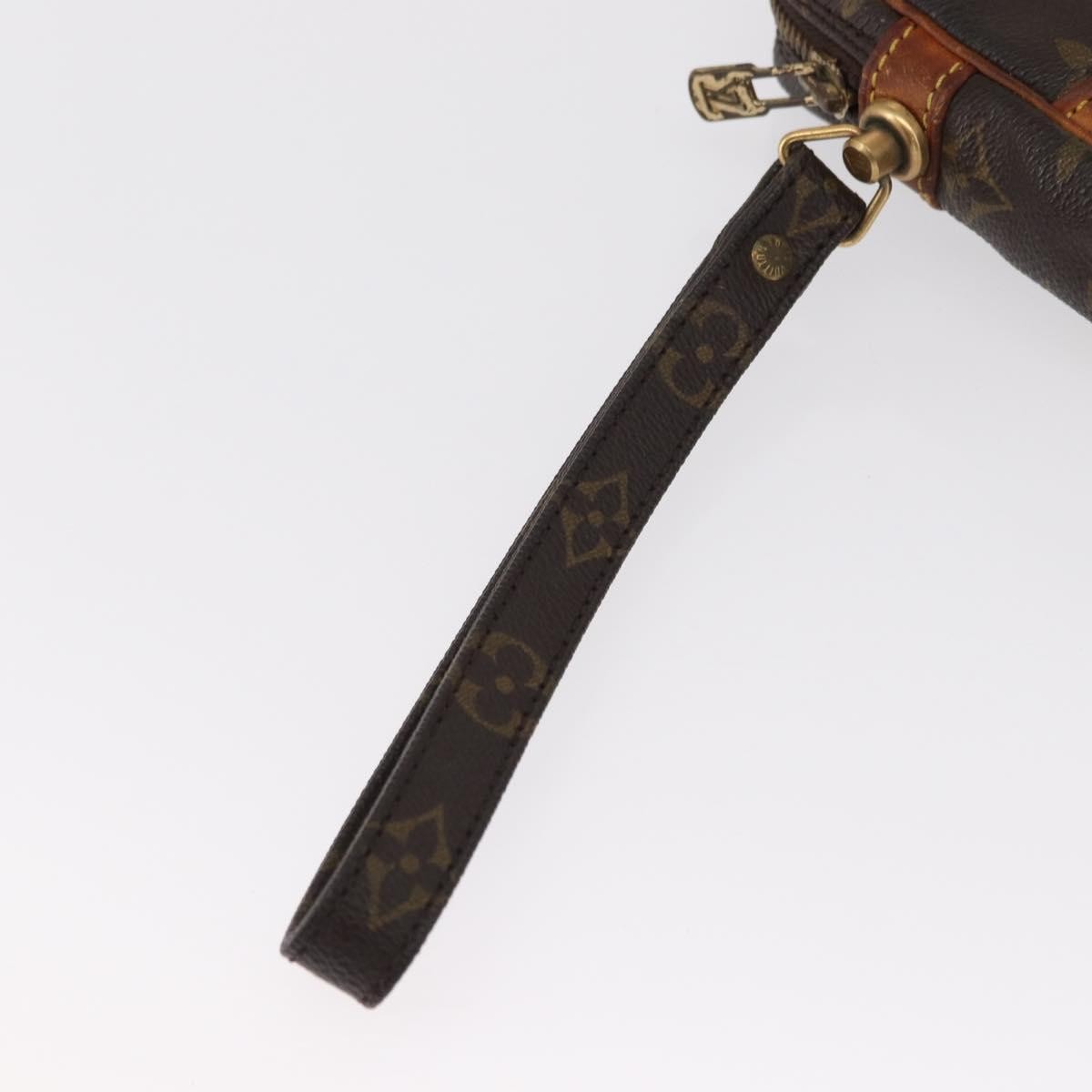 Louis Vuitton Marly Dragonne Clutch Monogram Canvas Brown Canvas Clutche & Pouche Bag (Pre-Owned)