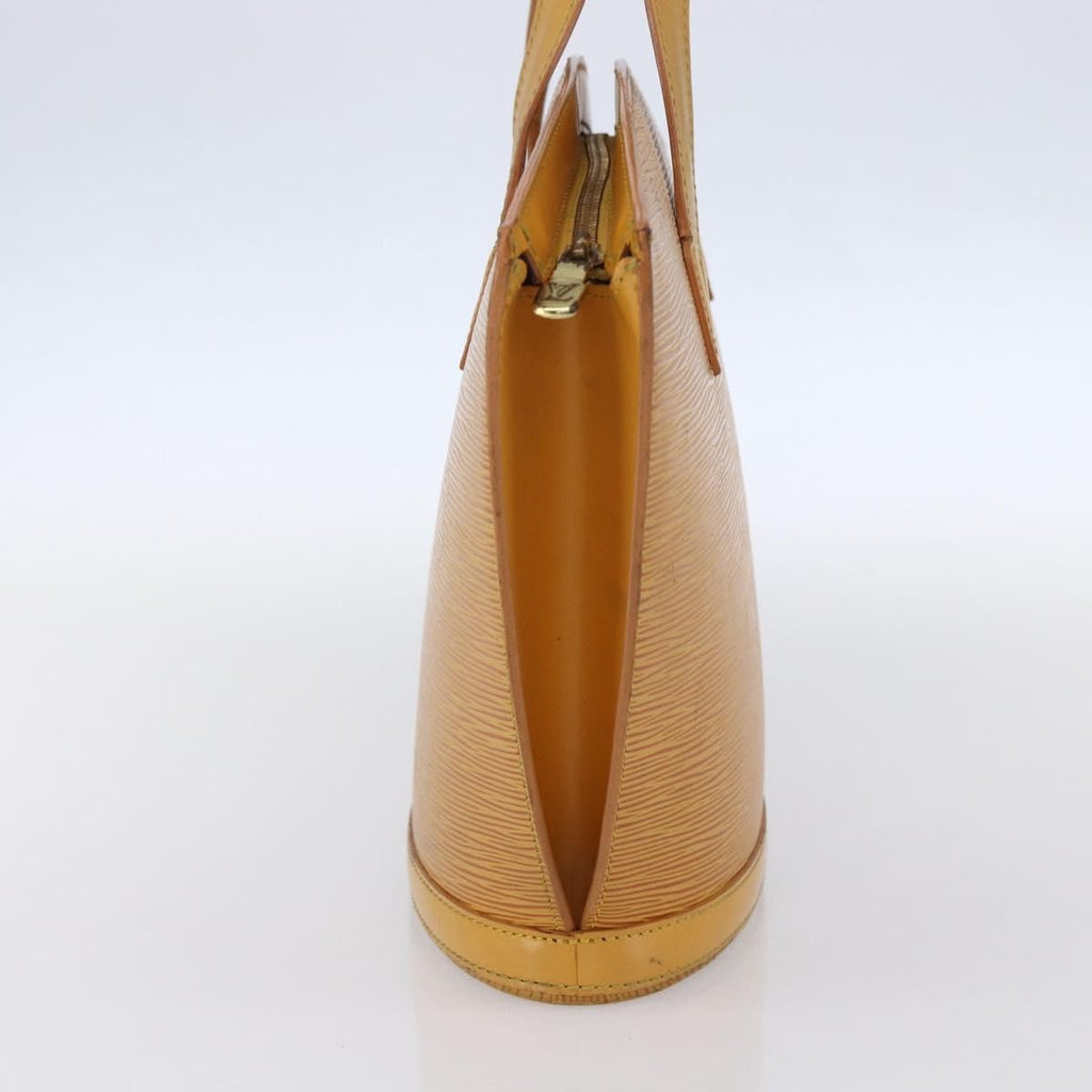 Louis Vuitton Saint Jacques Handbag Epi Leather Yellow Leather Handbag (Pre-Owned)
