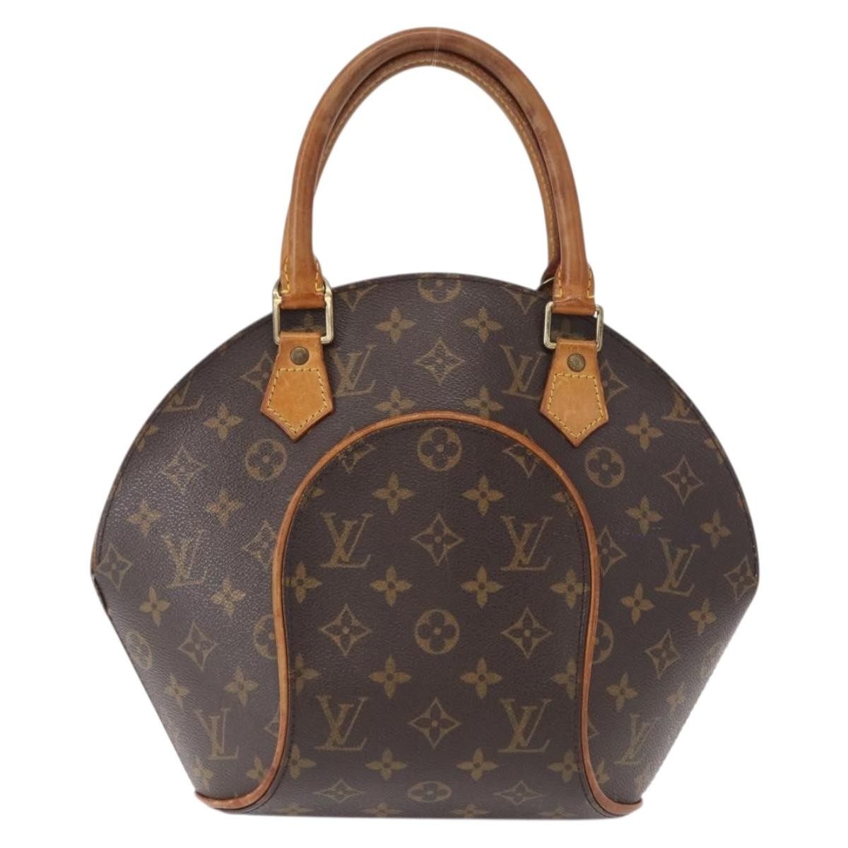 Louis Vuitton Ellipse Bag Monogram Canvas Brown Canvas Handbag (Pre-Owned)