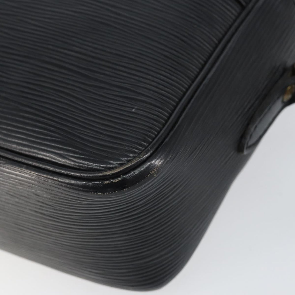 Louis Vuitton Trocadero Handbag Epi Leather Black Leather Shoulder Bag Bag (Pre-Owned)