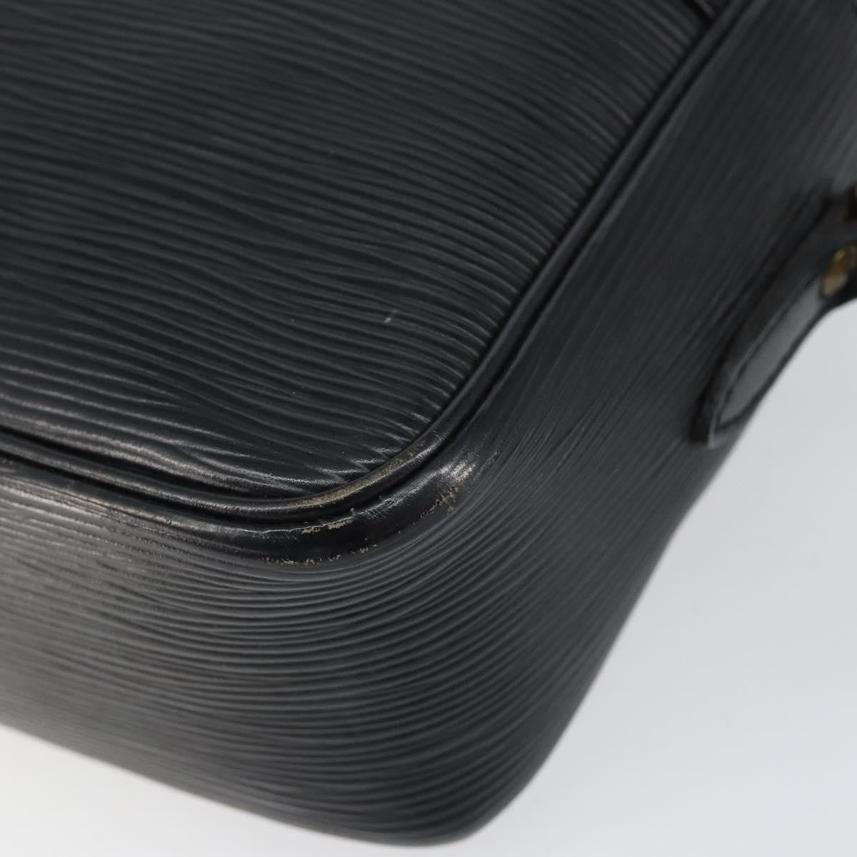 Louis Vuitton Trocadero Handbag Epi Leather Black Leather Shoulder Bag Bag (Pre-Owned)