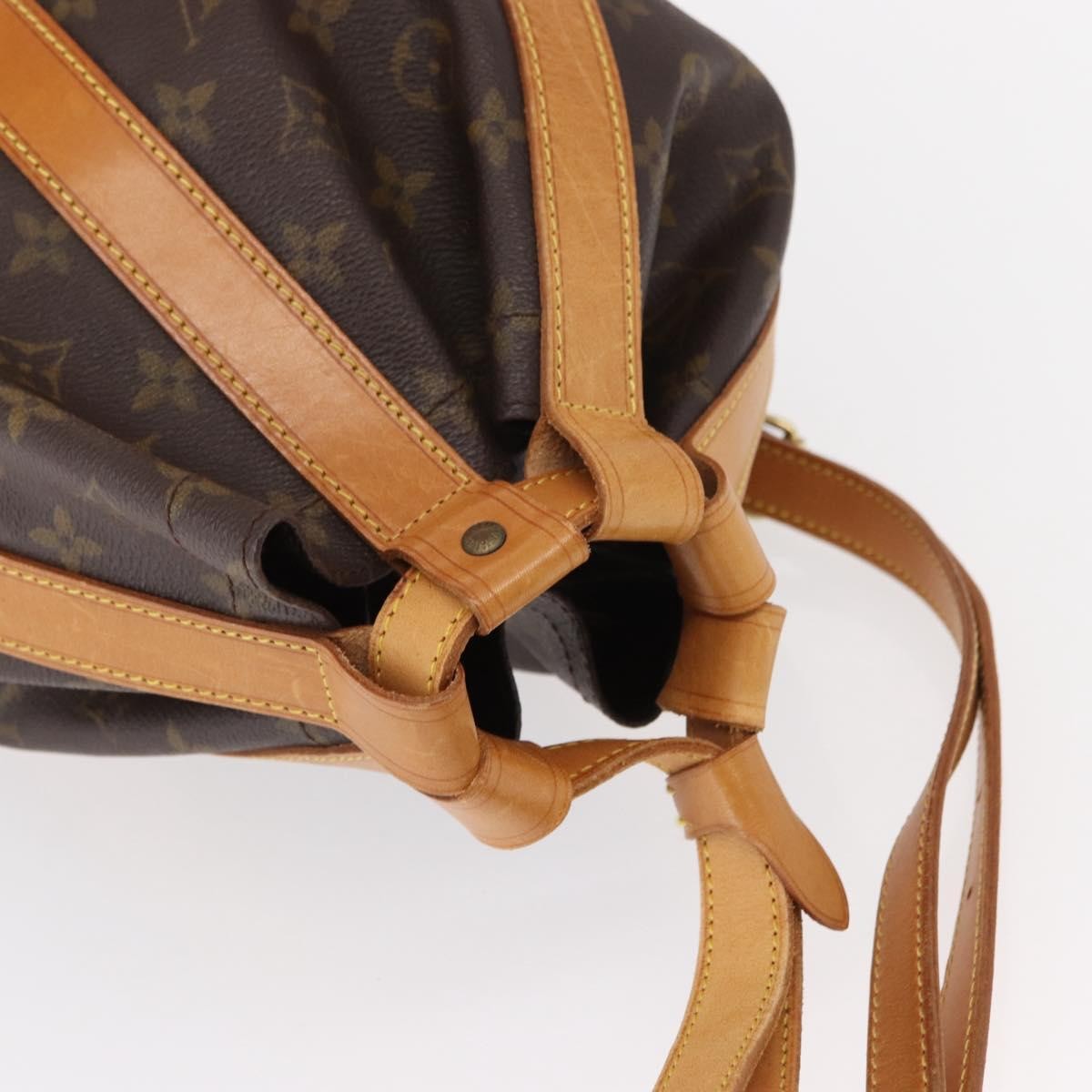 Louis Vuitton Randonnee Backpack Monogram Canvas Brown Canvas Backpack Bag (Pre-Owned)
