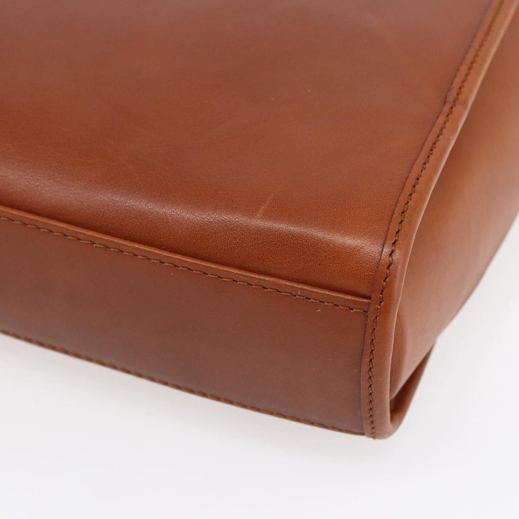 Celine Handbag Leather Brown Leather Handbag (Pre-Owned)