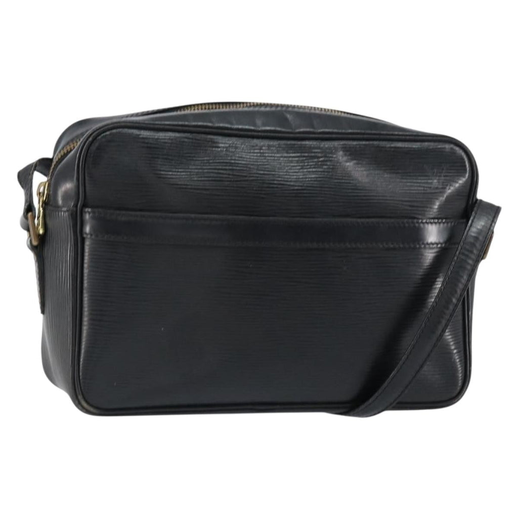 Louis Vuitton Trocadero Handbag Epi Leather Black Leather Shoulder Bag Bag (Pre-Owned)