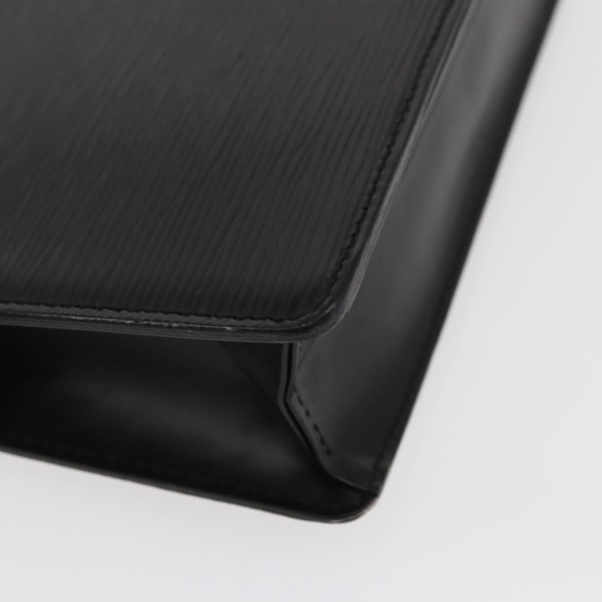Louis Vuitton Pochette Homme Epi Leather Black Leather Clutche & Pouche Bag (Pre-Owned)