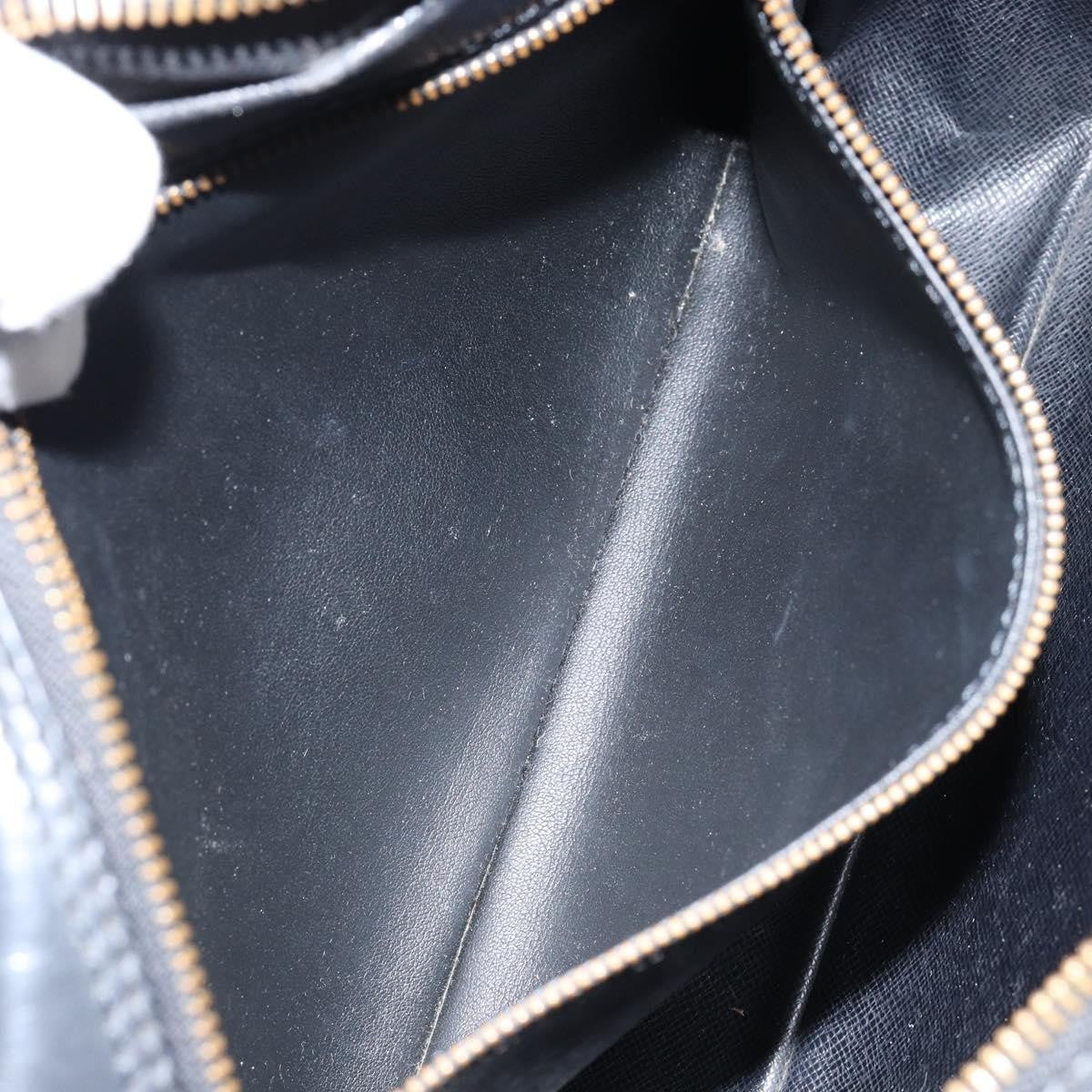 Louis Vuitton Trocadero Handbag Epi Leather Black Leather Shoulder Bag Bag (Pre-Owned)