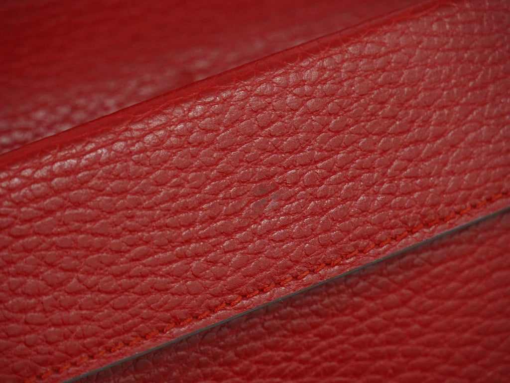 Gucci Dionysus Bag Leather Red Leather Crossbody Bag Bag (Pre-Owned)