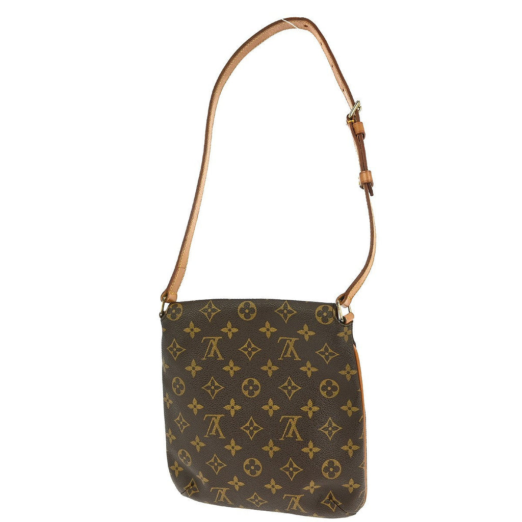 Louis Vuitton Musette Salsa Handbag Monogram Canvas Brown Canvas Shoulder Bag Bag (Pre-Owned)