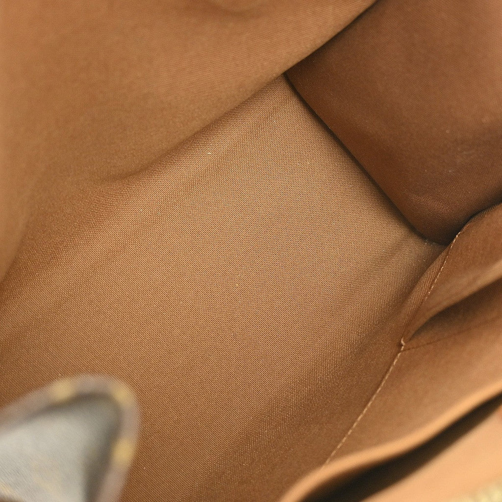 Louis Vuitton Popincourt Tote Monogram Canvas Brown Canvas Tote Bag Bag (Pre-Owned)