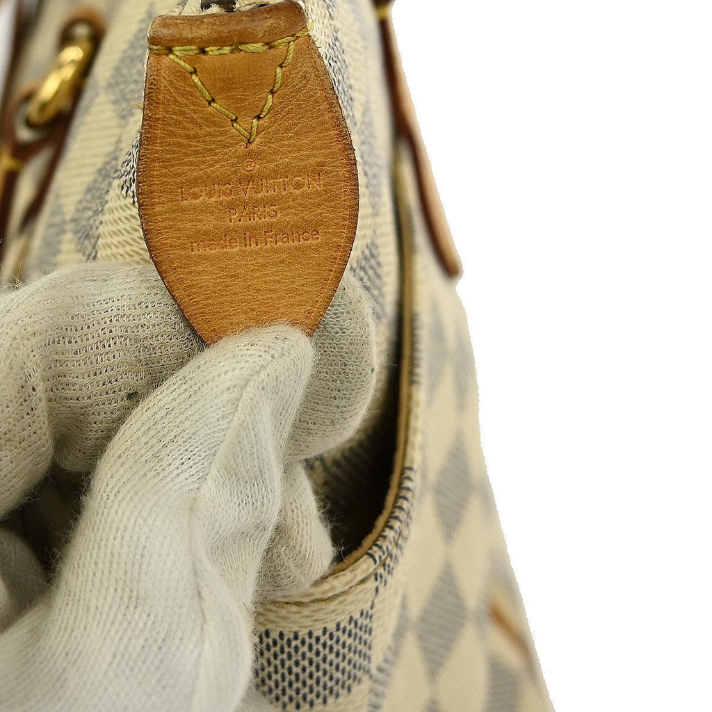 Louis Vuitton Totally Handbag Damier White Canvas Tote Bag Bag (Pre-Owned)
