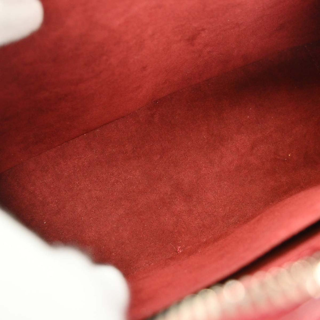 Louis Vuitton Jasmin Bag Epi Leather Red Leather Handbag (Pre-Owned)