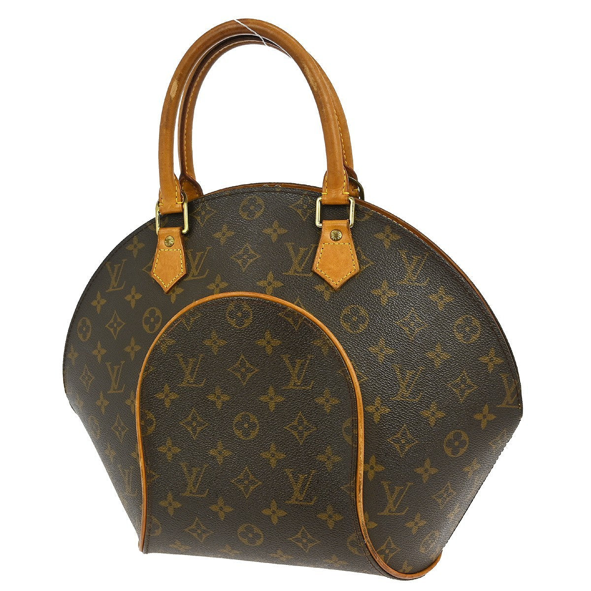 Louis Vuitton Ellipse Bag Monogram Canvas Brown Canvas Handbag (Pre-Owned)