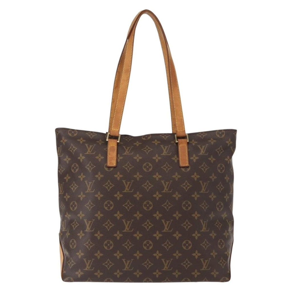 Louis Vuitton Cabas Mezzo Monogram Canvas Brown Canvas Tote Bag Bag (Pre-Owned)