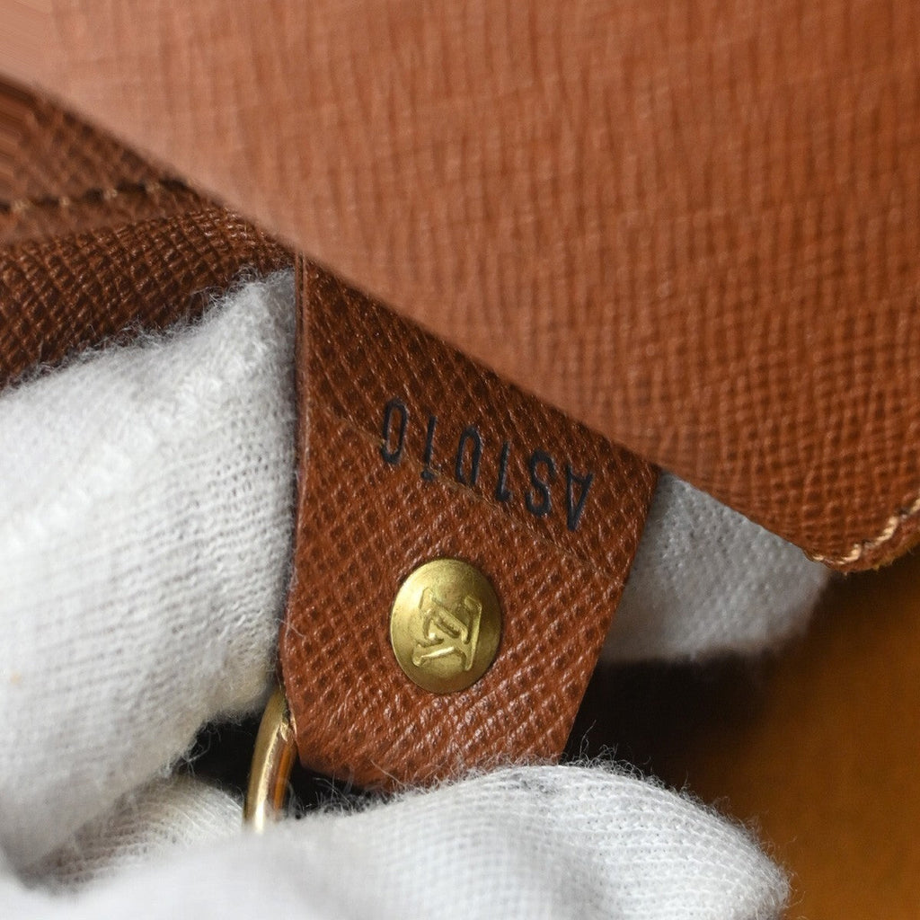Louis Vuitton Musette Salsa Handbag Monogram Canvas Brown Leather Shoulder Bag Bag (Pre-Owned)