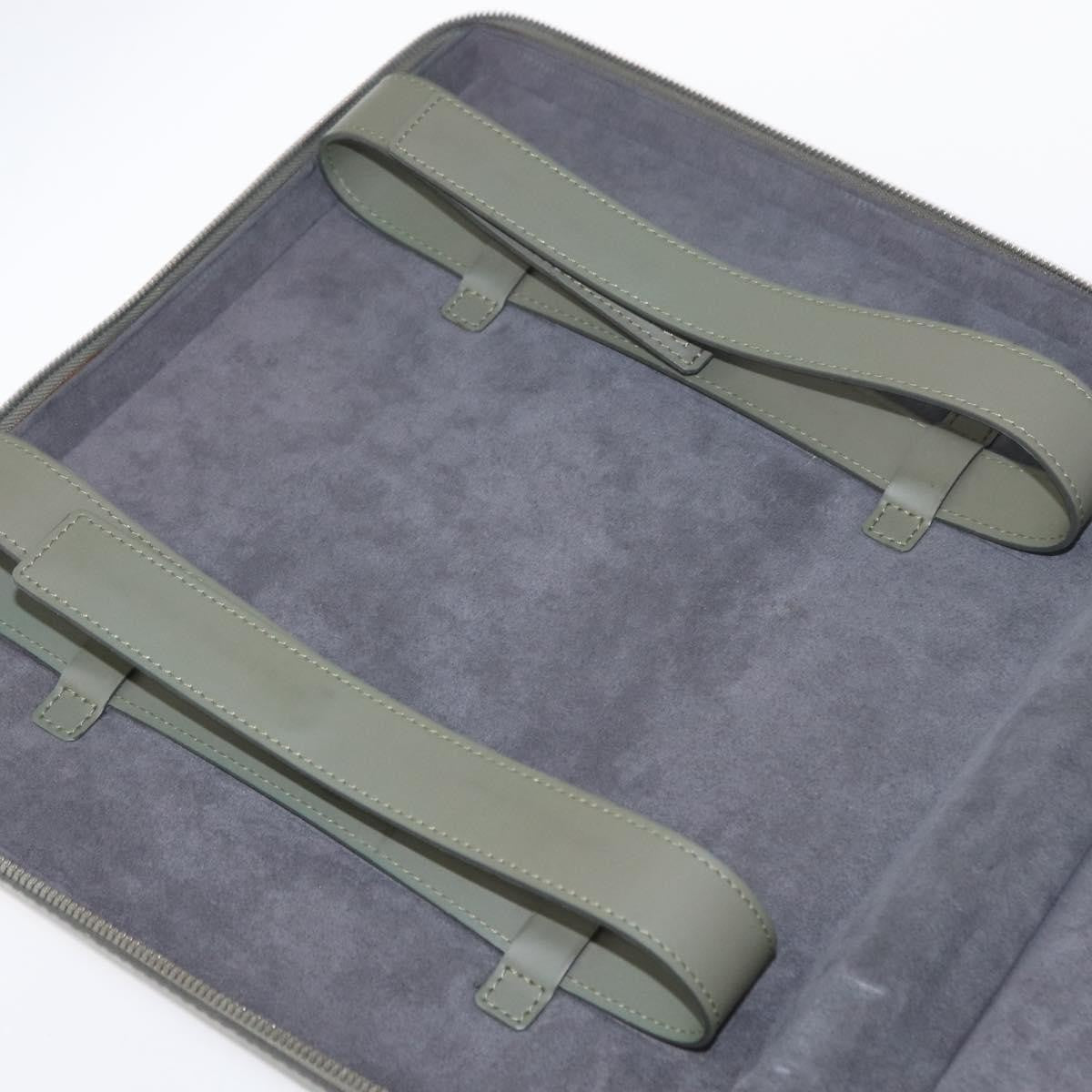 Louis Vuitton Grasset Luke Business Bag Damier Gray Canvas Briefcase Bag (Pre-Owned)