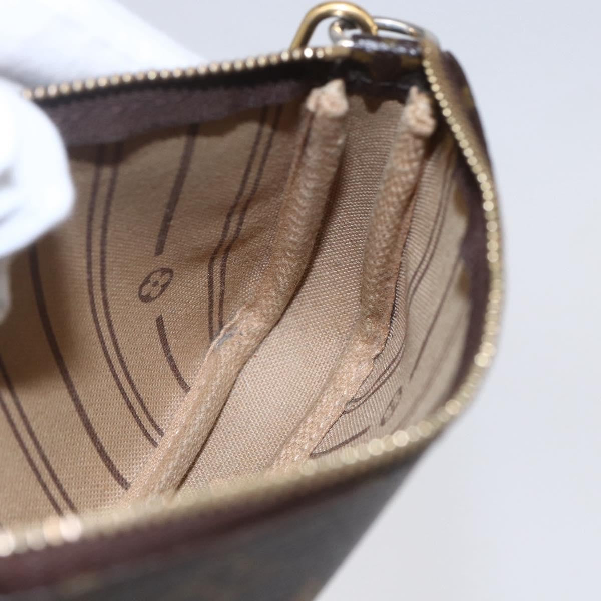 Louis Vuitton Pochette Accessoires Limited Edition Monogram Canvas Brown Canvas Clutche & Pouche Bag (Pre-Owned)