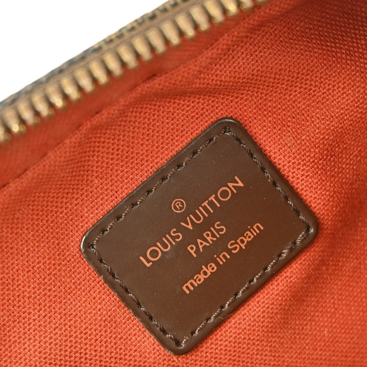 Louis Vuitton Geronimos Waist Bag Damier Brown Canvas Shoulder Bag Bag (Pre-Owned)