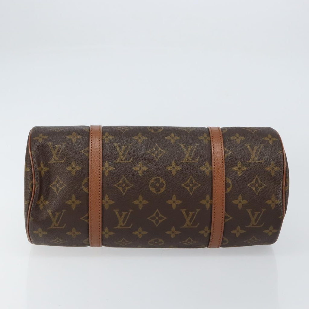 Louis Vuitton Papillon Handbag Monogram Canvas Brown Canvas Handbag (Pre-Owned)