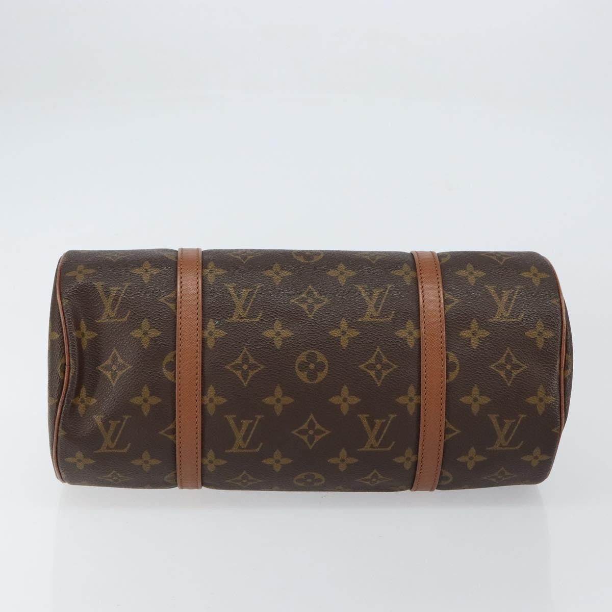 Louis Vuitton Papillon Handbag Monogram Canvas Brown Canvas Handbag (Pre-Owned)
