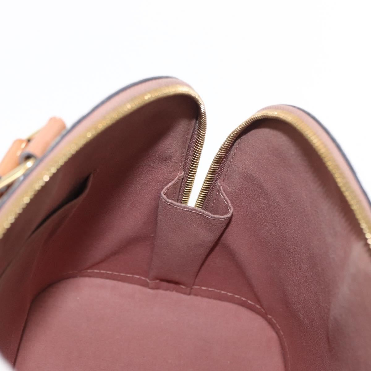 Louis Vuitton Alma Handbag Patent Leather Pink Patent_Leather Handbag (Pre-Owned)