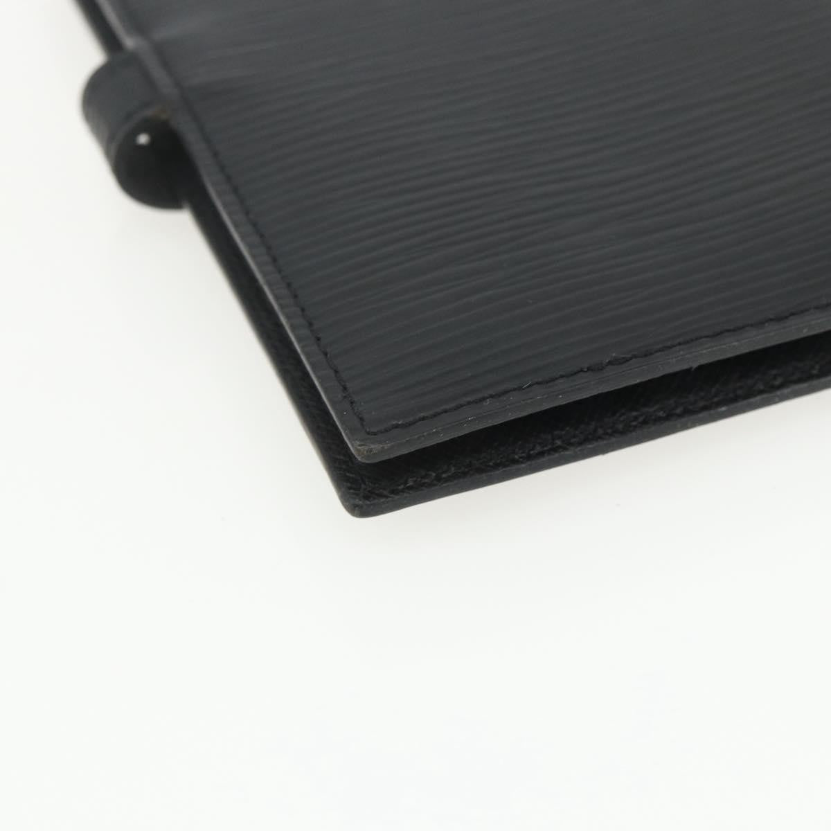 Louis Vuitton Agenda Cover Epi Leather Black Leather Wallets Accessory (Pre-Owned)