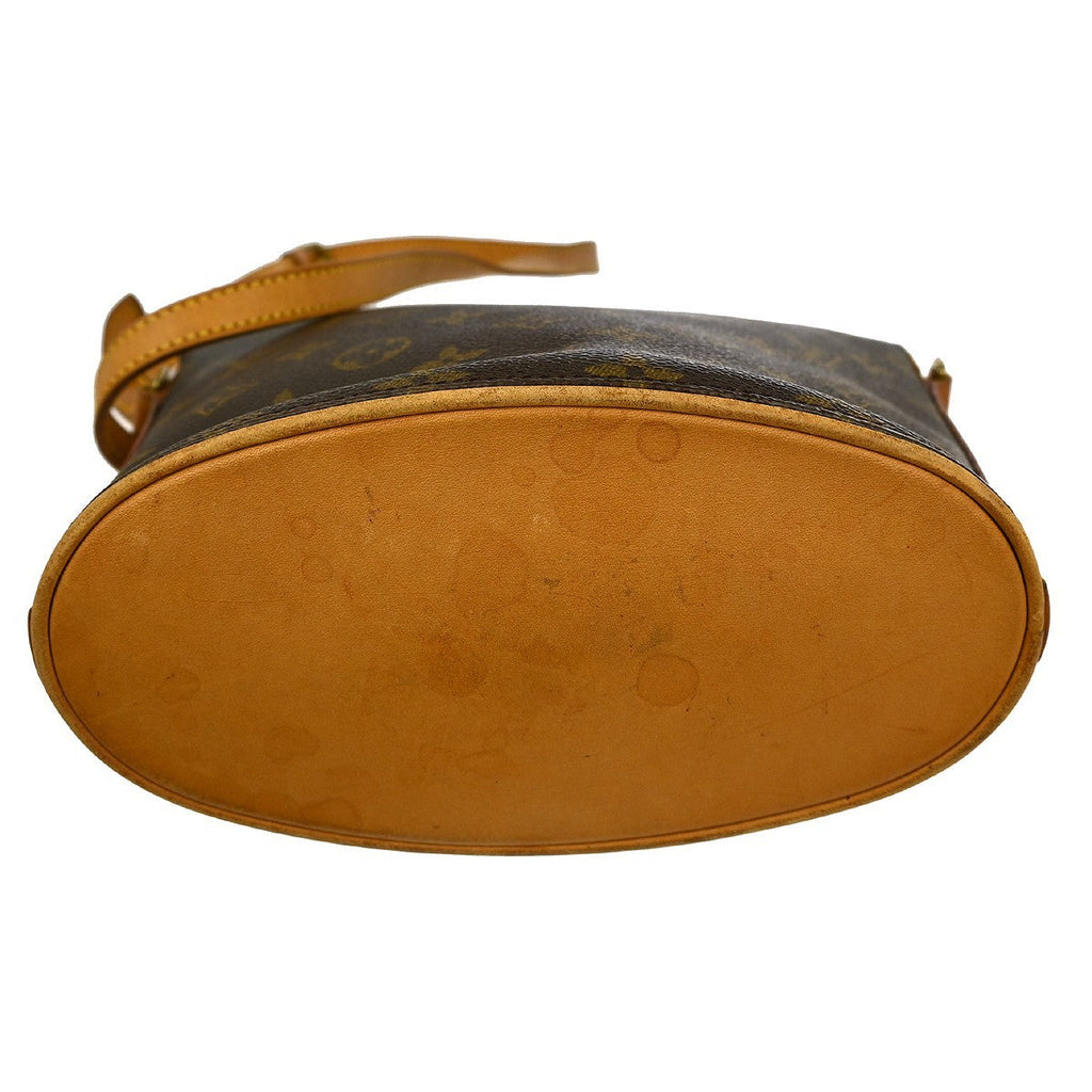 Louis Vuitton Drouot Handbag Monogram Canvas Brown Canvas Shoulder Bag Bag (Pre-Owned)