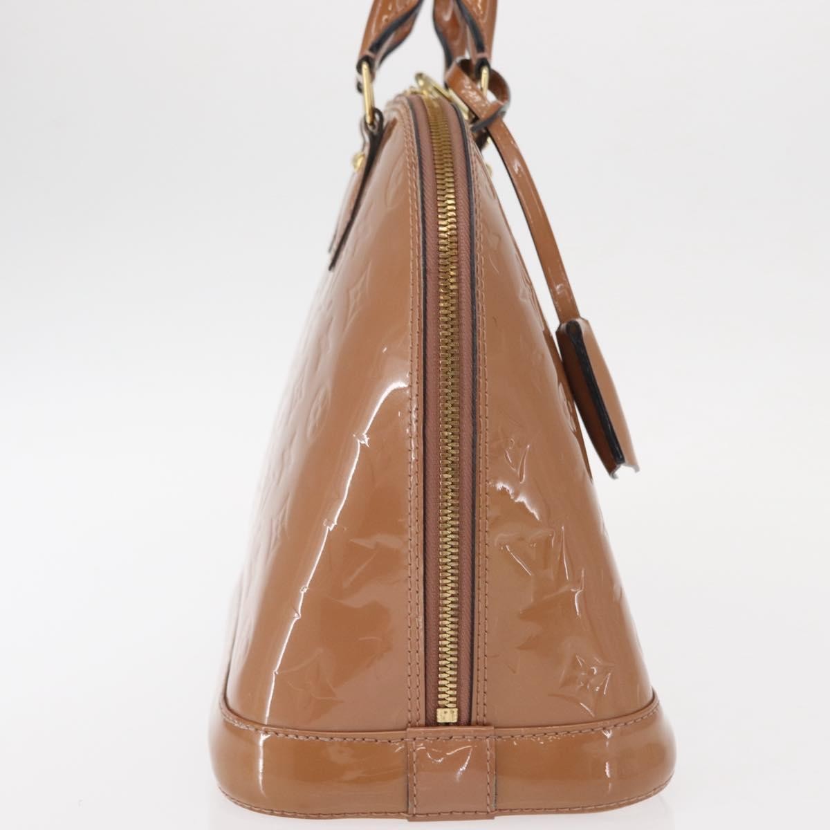 Louis Vuitton Alma Handbag Patent Leather Pink Patent_Leather Handbag (Pre-Owned)