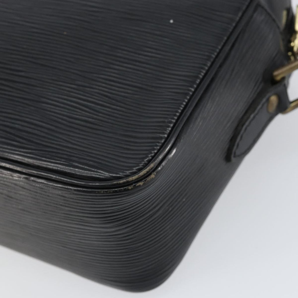 Louis Vuitton Trocadero Handbag Epi Leather Black Leather Shoulder Bag Bag (Pre-Owned)