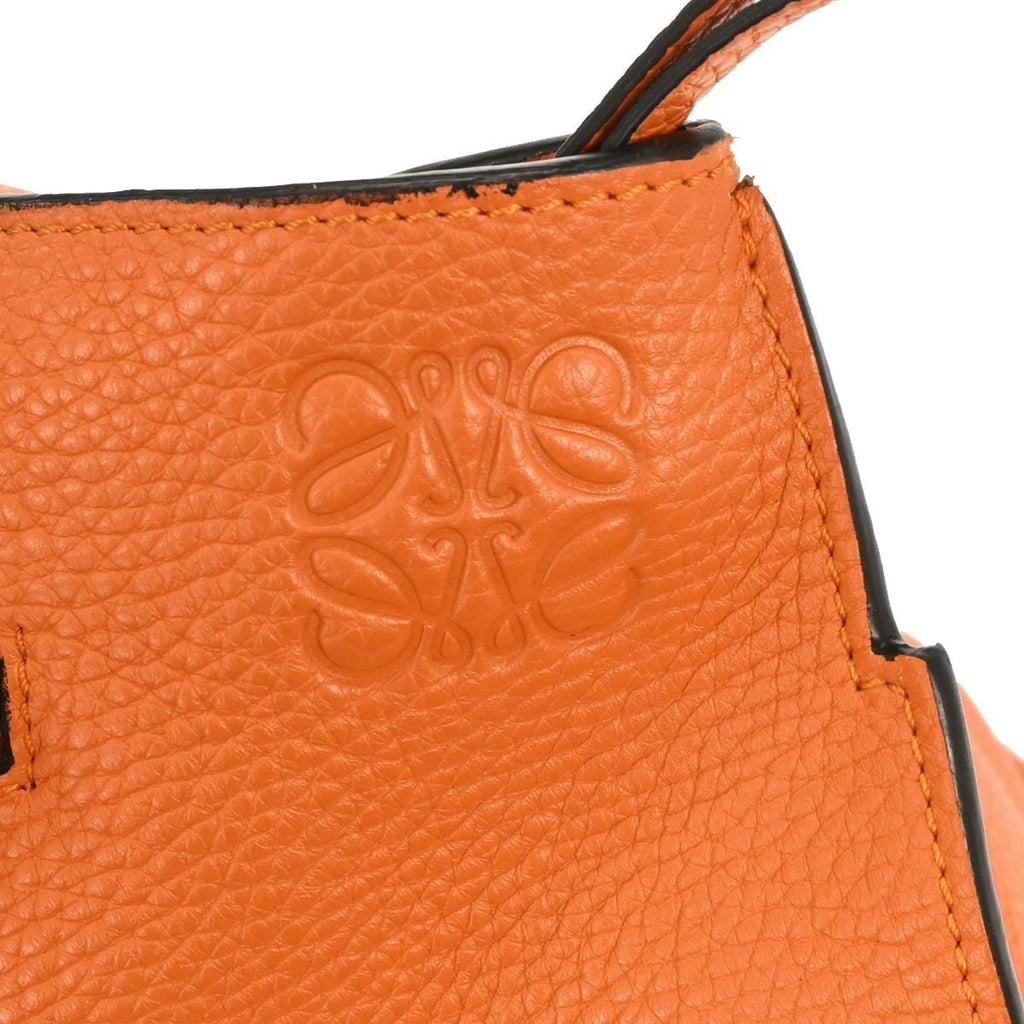 Loewe Anton Sling Bag Leather Orange Leather Shoulder Bag Bag (Pre-Owned)