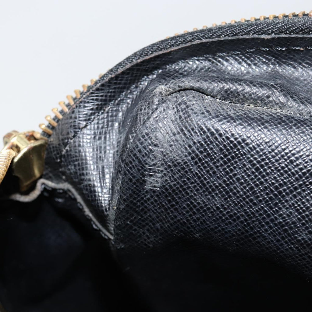 Louis Vuitton Trocadero Handbag Epi Leather Black Leather Shoulder Bag Bag (Pre-Owned)