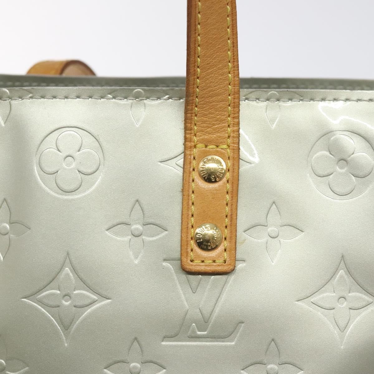 Louis Vuitton Reade Handbag Monogram Vernis Gray Patent_Leather Handbag (Pre-Owned)