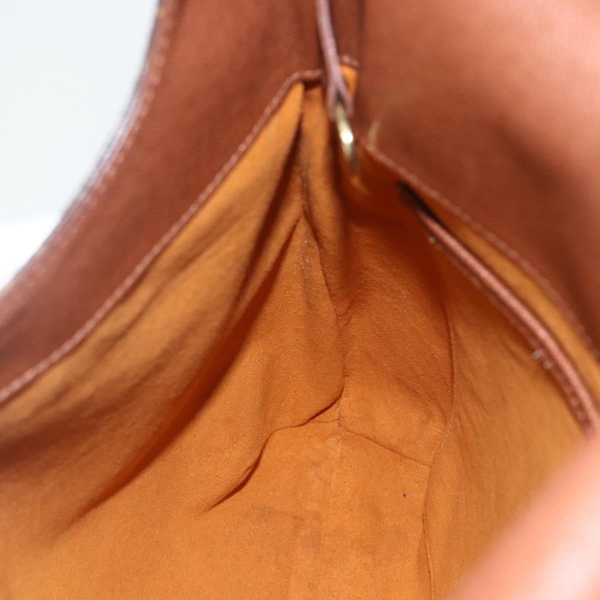 Louis Vuitton Musette Handbag Monogram Canvas Brown Canvas Shoulder Bag Bag (Pre-Owned)