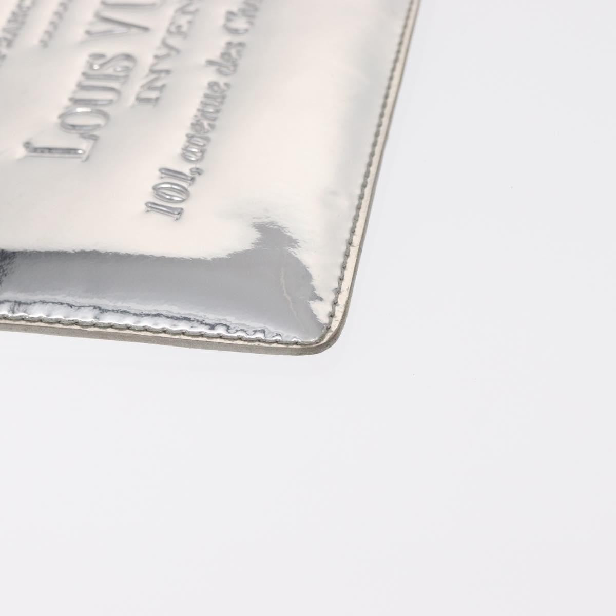 Louis Vuitton Pochette Clutch Monogram Miroir Pvc Silver Patent_Leather Clutche & Pouche Bag (Pre-Owned)