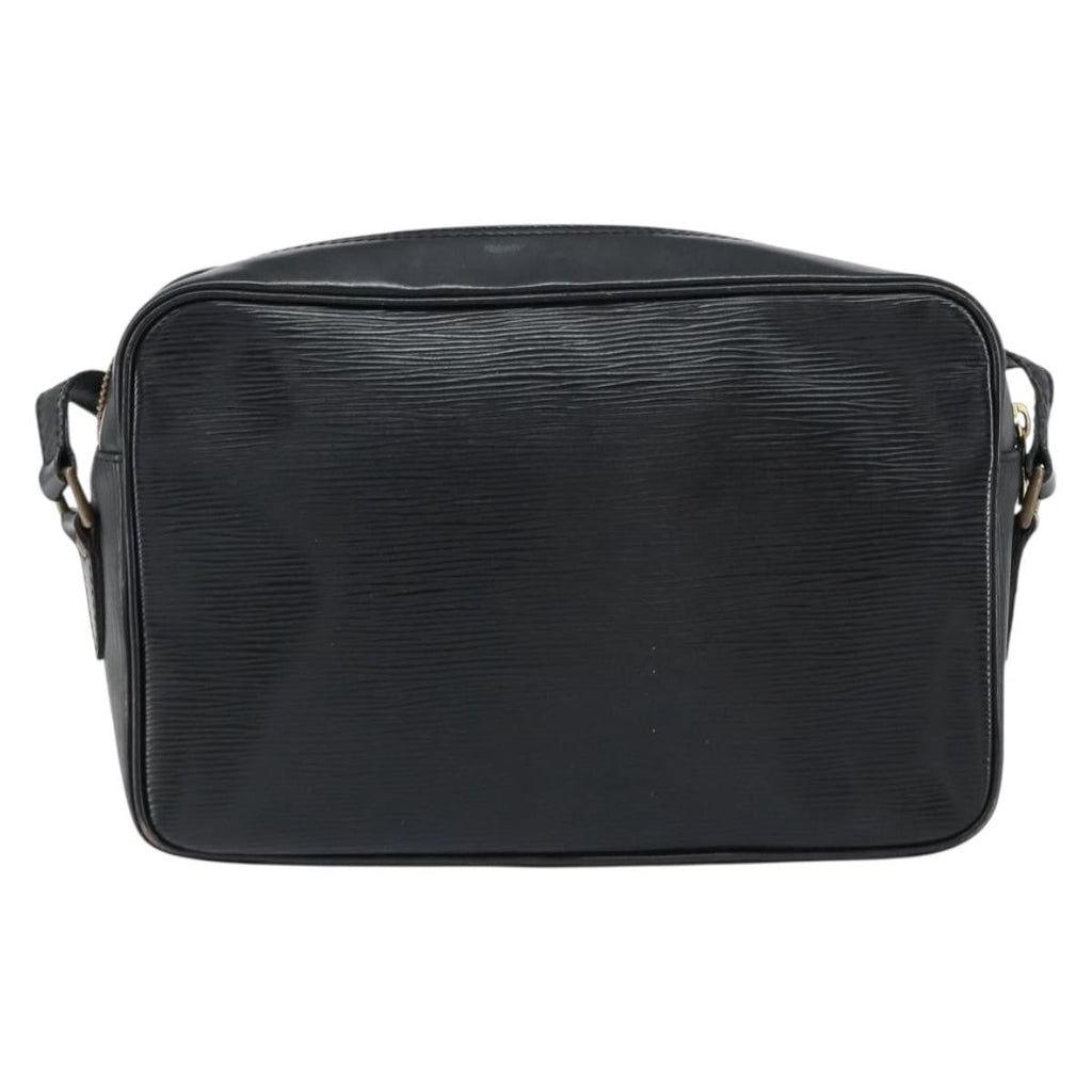 Louis Vuitton Trocadero Handbag Epi Leather Black Leather Shoulder Bag Bag (Pre-Owned)