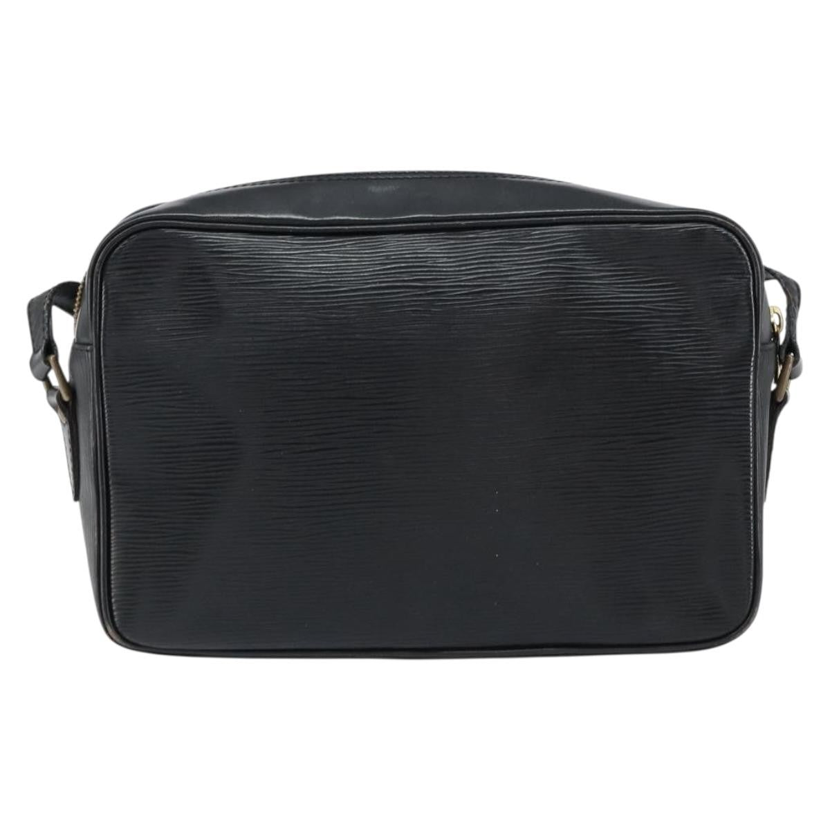 Louis Vuitton Trocadero Handbag Epi Leather Black Leather Shoulder Bag Bag (Pre-Owned)