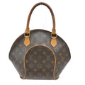 Louis Vuitton Ellipse Bag Monogram Canvas Brown Leather Handbag (Pre-Owned)