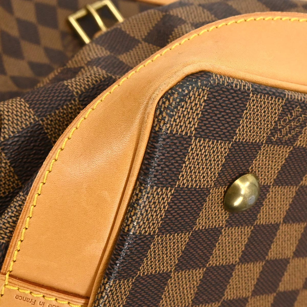Louis Vuitton West End Handbag Damier Brown Canvas Travel Bag Bag (Pre-Owned)